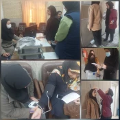 انجام آزمایشات سلامت دانشجویان آموزشکده ملی مهارت دختران نجف آباد 2
