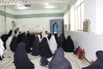 اقامه نماز ظهر وعصر به امامت حجه الاسلام و المسلمین حسناتی امام جمعه و عضو مجلس خبرگان رهبری درآموزشکده دختران نجف آباد  7