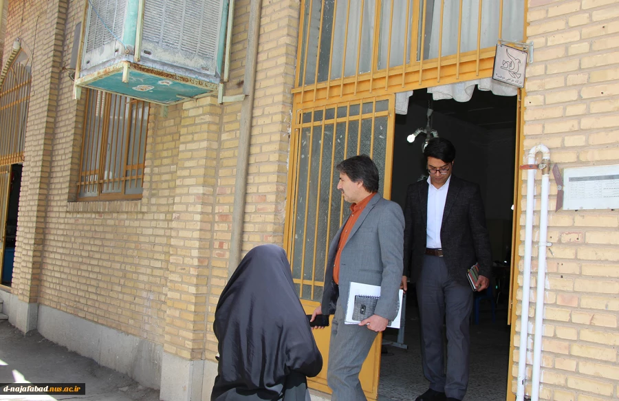 بازدید معاونت آموزشی دانشگاه ملی مهارت استان اصفهان از آموزشکده دختران نجف آباد  7