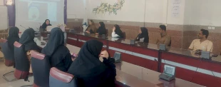 وبینار افزایش صمیمیت زوجین  با عنوان پنج زبان عشق به مناسبت هفته سلامت در آموزشکده دختران  نجف آباد برگزار شد 3