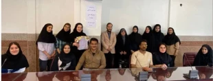 وبینار افزایش صمیمیت زوجین  با عنوان پنج زبان عشق به مناسبت هفته سلامت در آموزشکده دختران  نجف آباد برگزار شد 4