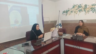 وبینار افزایش صمیمیت زوجین  با عنوان پنج زبان عشق به مناسبت هفته سلامت در آموزشکده دختران  نجف آباد برگزار شد 8