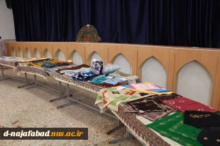 به مناسبت هفته مشاغل نمایشگاه توانمدی دانشجویان و بازارچه مشاغل خانگی در آموزشکده دختران نجف آباد  برپا شد 3