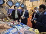 بازدید معاون فرهنگی وزیر علوم، دکتر وحیر شالچی و هیئت همرا ه از غرفه آموزشکده ملی دختران نجف آباد  3