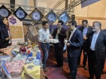 بازدید معاون فرهنگی وزیر علوم، دکتر وحیر شالچی و هیئت همرا ه از غرفه آموزشکده ملی دختران نجف آباد  4