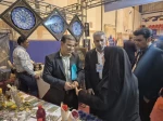 بازدید ریاست دانشگاه ملی مهارت استان اصفهان از غرفه آموزشکده دختران نجف آباد در هشتمین بازارچه دانشجویی دانشگاه ملی مهارت  در دانشکده دکترشریعتی تهران 3