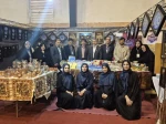 بازدید ریاست دانشگاه ملی مهارت استان اصفهان از غرفه آموزشکده دختران نجف آباد در هشتمین بازارچه دانشجویی دانشگاه ملی مهارت  در دانشکده دکترشریعتی تهران 5