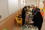 بازدیداعضای شورای شهر نجف آباد ودهیارحاجی آباد از نمایشگاه گیاهان دارویی آموزشکده ملی مهارت دختران نجف آباد« سمیه»  9