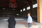 بازدید ریاست دانشگاه ملی مهارت استان اصفهان از حوزه های امتحانی،سالن ورزشی آموزشکده ملی مهارت دختران نجف آباد 7