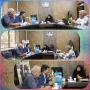 دیدار دهیار ورئیس شورای اسلامی روستای حاجی آباد با ریاست آموزشکده دختران نجف آباد