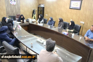 جلسه ستاد استقبال وثبت نام از دانشجویان جدیدالورود 405_1404 درآموزشکده دختران نجف آباد 4