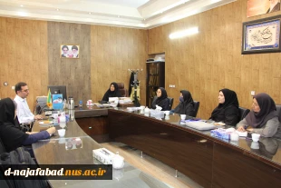 نشست صمیمی ریاست وهمکاران با مدیر عامل شرکت زیست بوم هشت بهشت اصفهان برگزار شد 4
