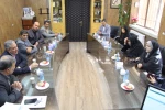 فرماندارویژه شهرستان با ریاست دانشگاه ملی مهارت استان وهیات همراه با ریاست آموزشکده دختران نجف آباد دیدار وگفتگو نمودند  3