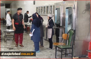 بازدید هیات نظارت و ارزیابی تضمین کیفیت آموزش عالی استان اصفهان از آموزشکده ملی مهارت دختران نجف آباد  8