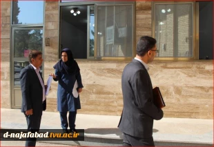 بازدید هیات نظارت و ارزیابی تضمین کیفیت آموزش عالی استان اصفهان از آموزشکده ملی مهارت دختران نجف آباد  9