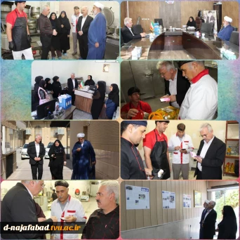 بازدید نماینده نهاد رهبری و معاونت دانشجویی دانشگاه ملی مهارت اصفهان از آموزشکده دختران نجف‌آباد