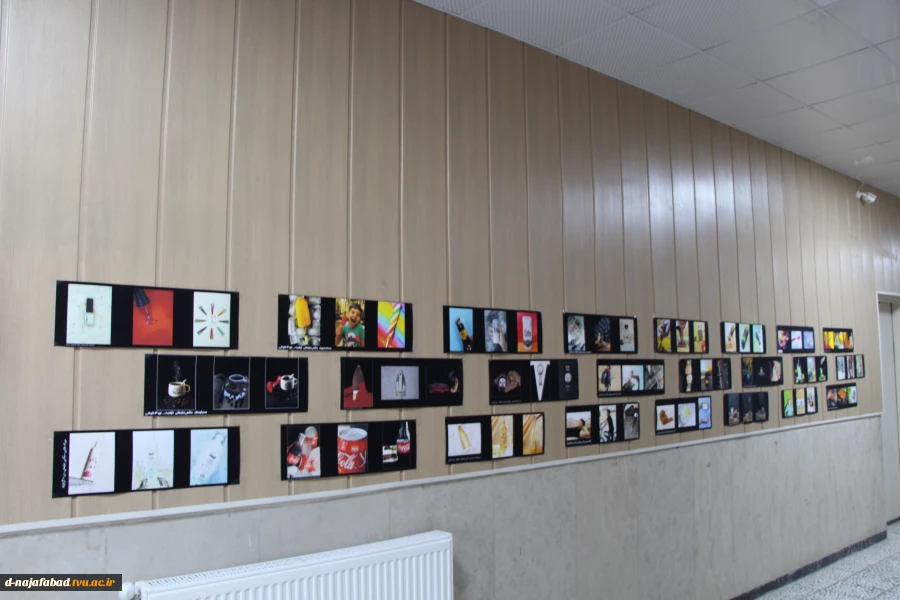 برپایی نمایشگاه عکس دانشجویان آموزشکده ملی مهارت دختران نجف‌آباد 7