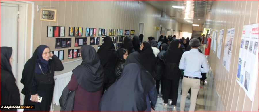 بازدید علمی دانش‌آموزان هنرستان کاردانش فدک سمیرم از آموزشکده ملی مهارت دختران نجف‌آباد «سمیه» 3