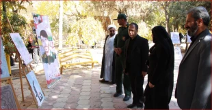 برگزاری آیین سوگواری درفراق بانوی دوعالم  و یاد بود پاسدارشهید حسین اسحقی در آموزشکده ملی مهارت دختران نجف آباد  4