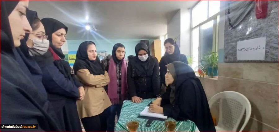 برگزاری اردوی جهادی در قالب میز خدمت بسیج اساتید آموزشکده ملی مهارت دختران نجف‌آباد 4