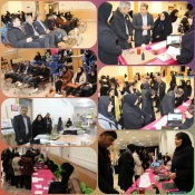 بازدید ریاست دانشگاه ملی مهارت استان اصفهان از نمایشگاه دست‌ساخته‌های دانشجویان رشته‌های کامپیوتر و معماری 2