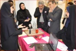 آیین اختتامیه  نمایشگاه دست‌ساخته‌های دانشجویان رشته‌های کامپیوترهمراه با معرفی برگزیدگان آموزشکده ملی مهارت دختران نجف‌آباد برگزار شد. 9