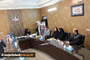 بازدید معاونت دانشجویی و فرهنگی دانشگاه ملی مهارت استان اصفهان از آموزشکده دختران نجف‌آباد 3