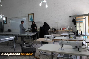 بازدید معاونت دانشجویی و فرهنگی دانشگاه ملی مهارت استان اصفهان از آموزشکده دختران نجف‌آباد 5
