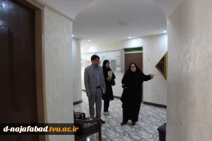 بازدید معاونت دانشجویی و فرهنگی دانشگاه ملی مهارت استان اصفهان از آموزشکده دختران نجف‌آباد 6