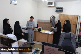 بازدید معاونت دانشجویی و فرهنگی دانشگاه ملی مهارت استان اصفهان از آموزشکده دختران نجف‌آباد 7