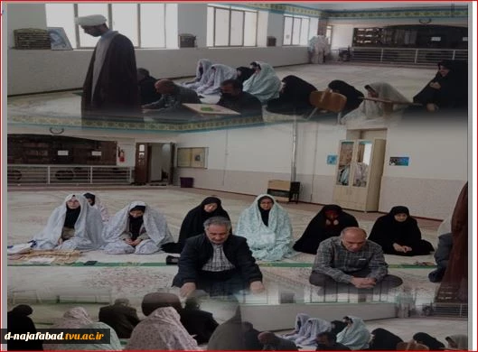 مراسم سوگواری شهادت امام جعفر صادق(ع) در آموزشکده ملی مهارت دختران نجف‌آباد برگزار شد 2