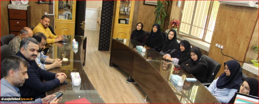 بازدید مدیر حراست دانشگاه ملی مهارت استان اصفهان از آموزشکده دختران نجف‌آباد  6