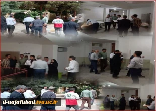 بازدید مدیریت بحران شهرستان از خوابگاه دانشجویی آموزشکده ملی مهارت دختران نجف آباد 2