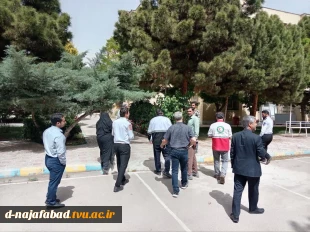 بازدید مدیریت بحران شهرستان از خوابگاه دانشجویی آموزشکده ملی مهارت دختران نجف آباد 6