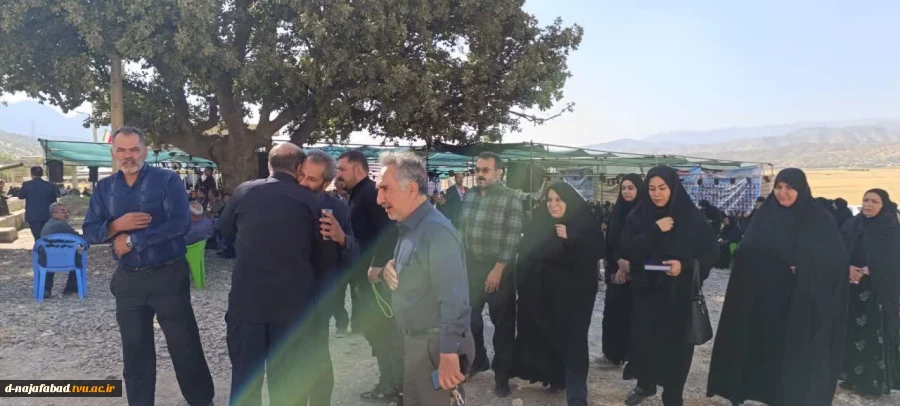 تجدید میثاق همکاران آموزشکده دختران نجف‌آباد با آرمان‌های شهدا در اولین یادواره سالگرد شهدای اقتدار در شهرستان لردگان،  7