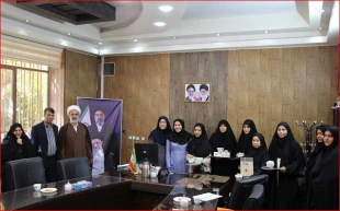 بازدید نماینده نهاد مقام معظم رهبری و معاونت فرهنگی و دانشجویی دانشگاه ملی مهارت واحد استان اصفهان از خوابگاه دانشجویی دختران نجف آباد 4