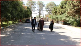 بازدید نماینده نهاد مقام معظم رهبری و معاونت فرهنگی و دانشجویی دانشگاه ملی مهارت واحد استان اصفهان از خوابگاه دانشجویی دختران نجف آباد 7