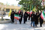 آیین پرچم گردانی واستقبال از دانشجویان بمناسبت بازگشایی دانشگاه ها در آموزشکده دختران نجف آباد برگزار شد  10