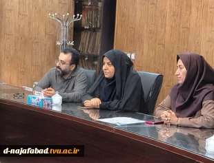 دیدار ریاست آموزشکده دختران نجف‌آباد با شهردار نجف‌آباد  4