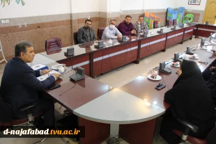 دیدار رئیس دانشگاه ملی مهارت واحداستانی اصفهان با کارکنان آموزشکده دختران نجف‌آباد 5